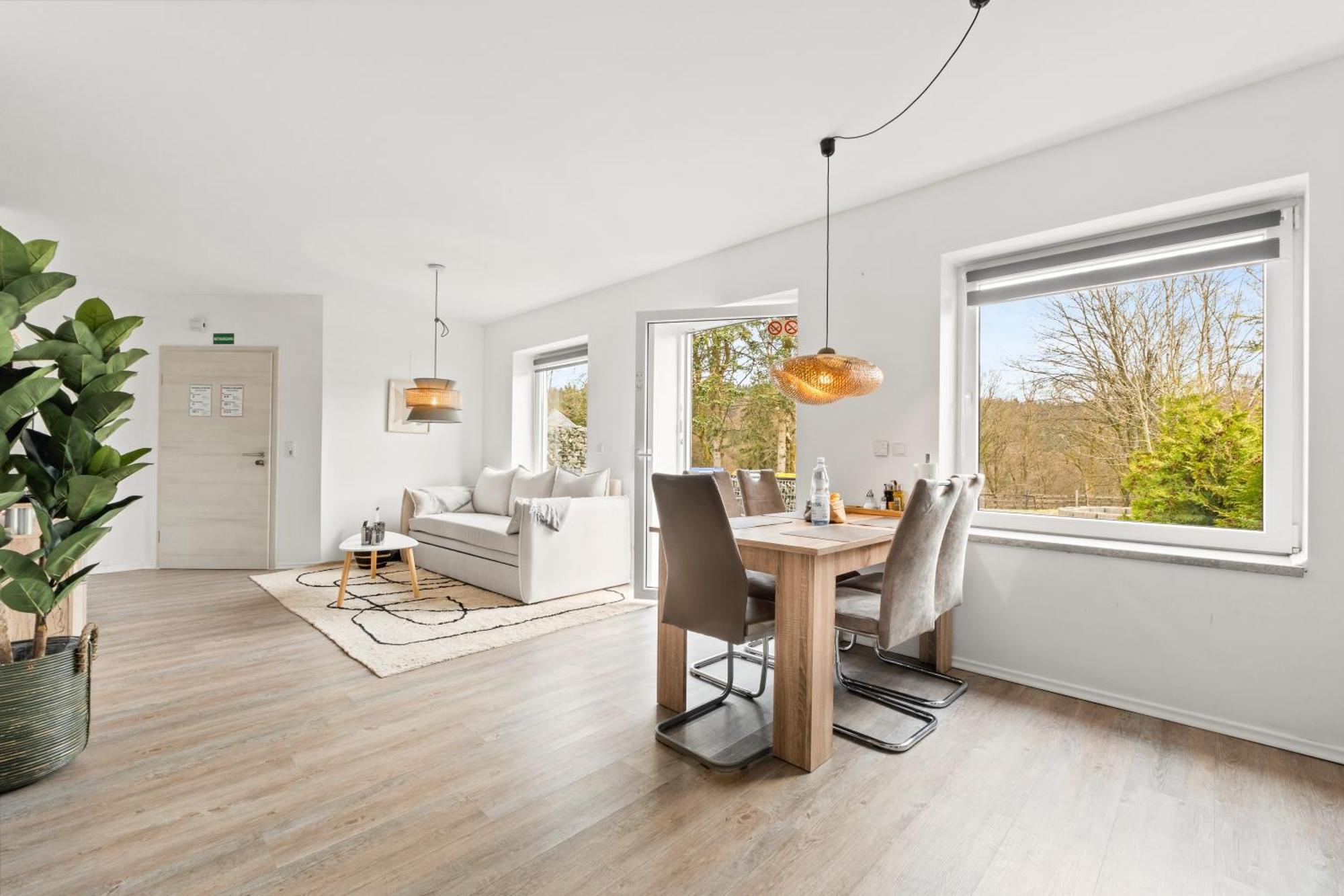 Greenhouse Living Apartment Fagus Mit Terrasse Und Feuerstelle - 6 Minuten Nach Winterberg - 4 Minuten Zur Ruhrquelle - Wandern - Mountainbike Fahren - Reisen Mit Hund & Natur Geniessen Medebach Exterior foto
